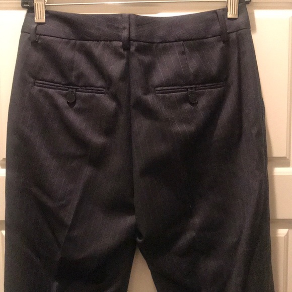 Zara dark blue pinstripe trouser - Picture 2 of 4